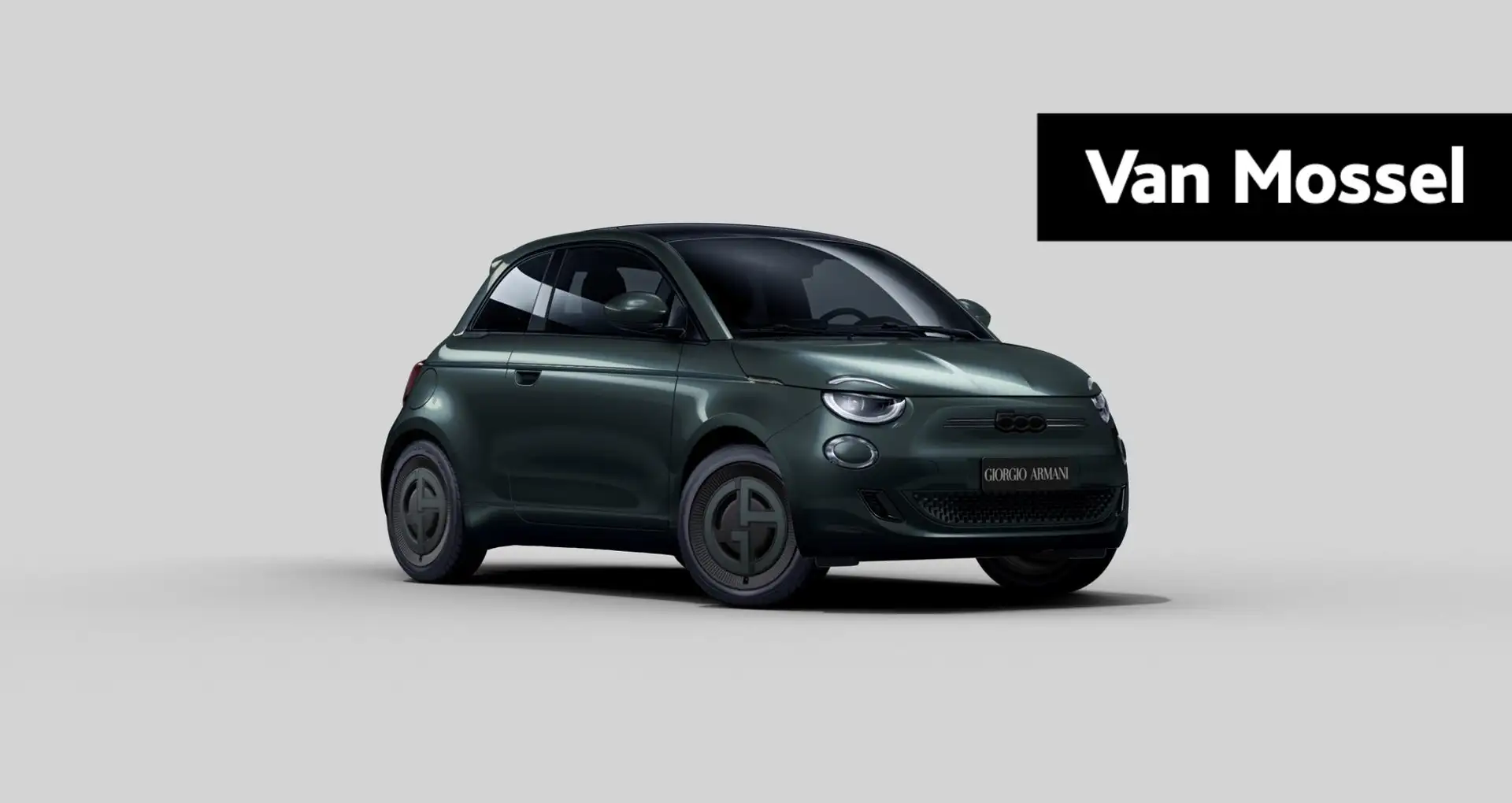 Fiat 500 Giorgio Armani Edition 42 kWh | NU TE BESTELLEN | Groen - 1