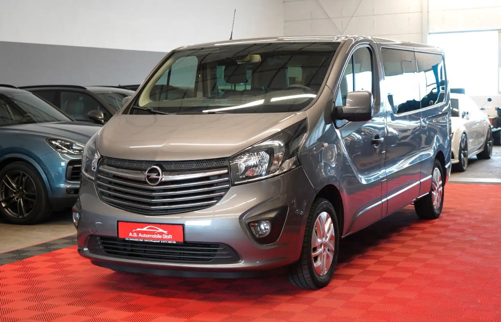 Opel Vivaro B 1.6 Bi-Turbo Kombi+ 2.Hand*9Sitz*AHK Сірий - 1