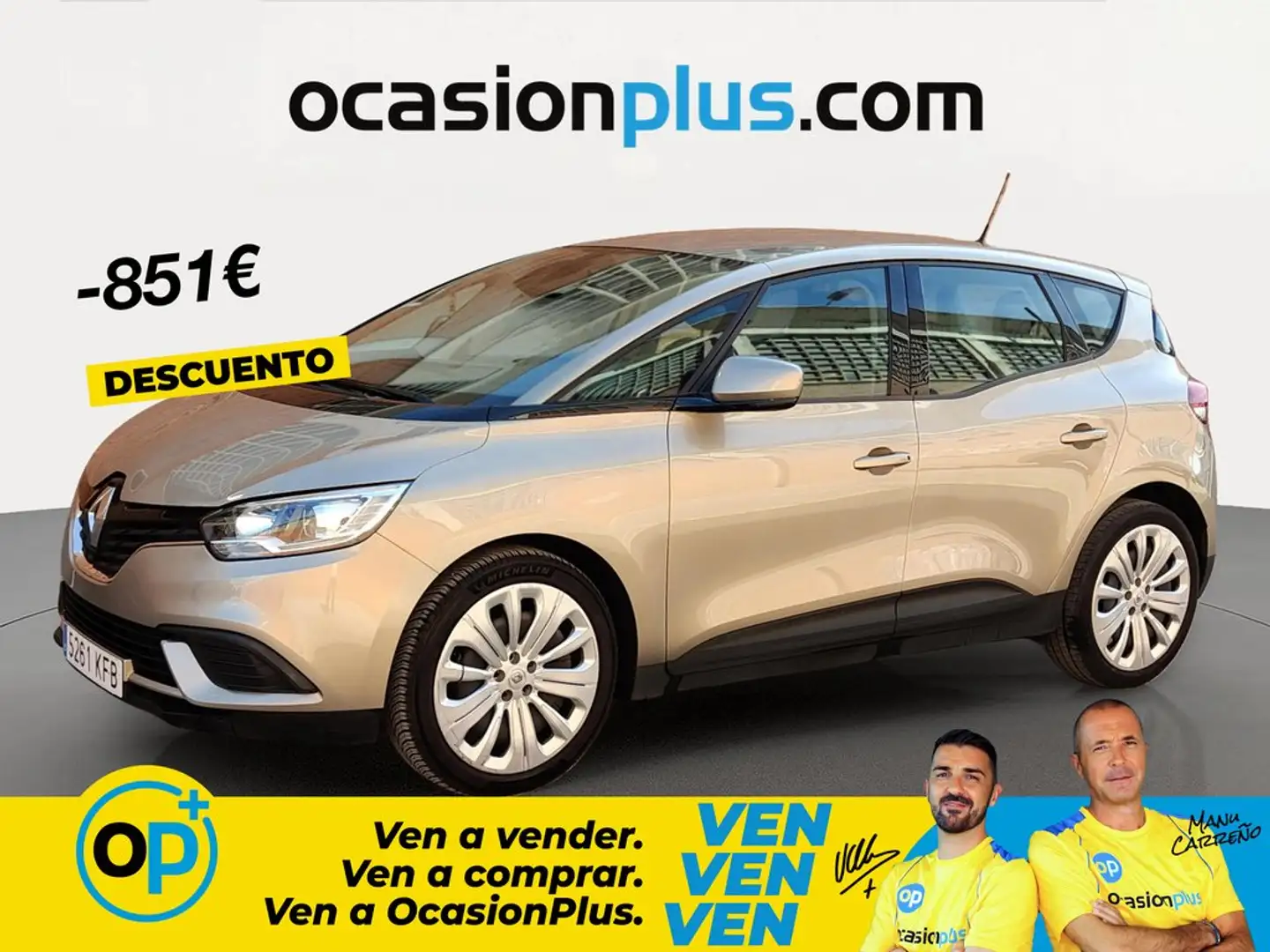 Renault Scenic 1.5dCi Life 70kW Beige - 1