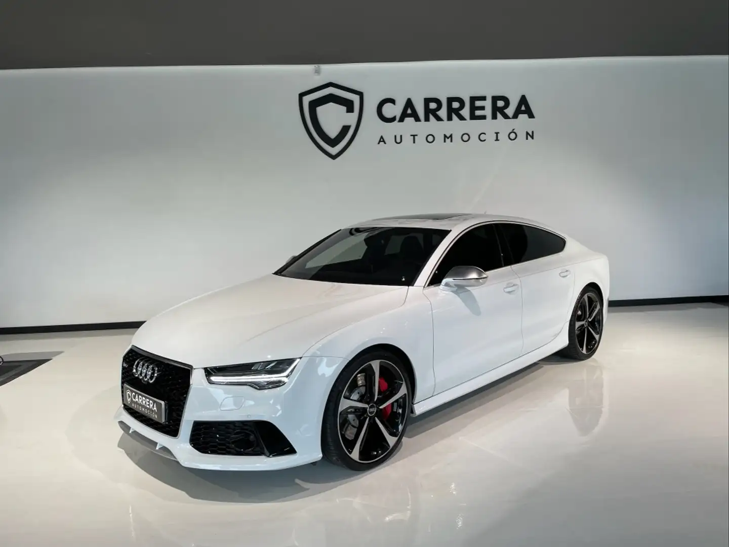 Audi RS7 Sportback 4.0 TFSI quattro Tiptronic Blanc - 1