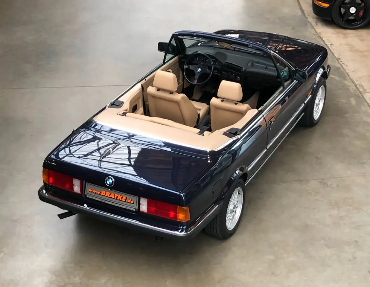 BMW 320 E30 Cabriolet Chrommodell 6Zyl. H-Zulassung, foto 3