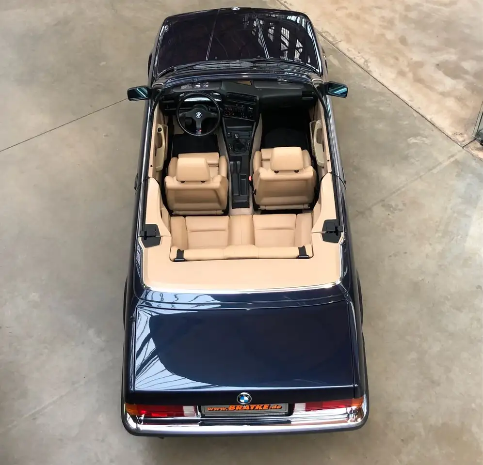 BMW 320 E30 Cabriolet Chrommodell 6Zyl. H-Zulassung, foto 2