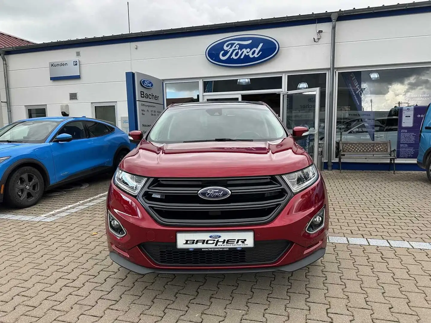 Ford Edge 2.0 TDCi SPORT *ALLRAD*NAVI*AHK* Rouge - 2