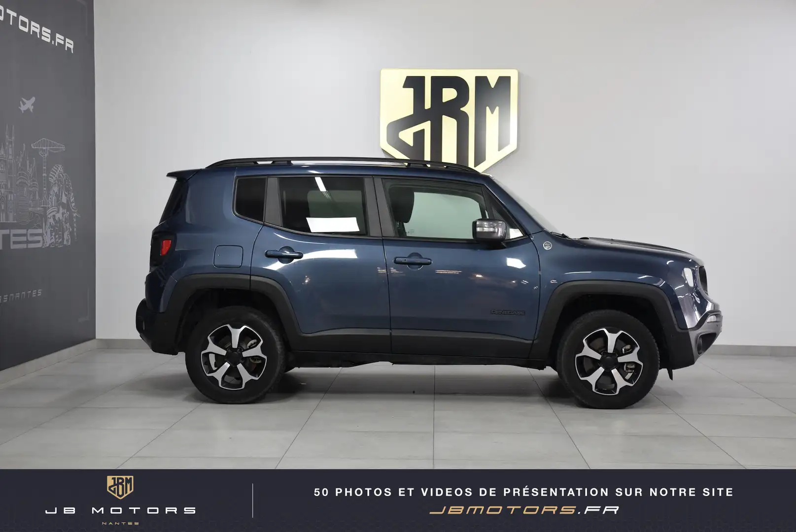 Jeep Renegade 1.3 Turbo T4 240 ch PHEV BVA6 4xe eAWD Trailhawk Bleu - 2