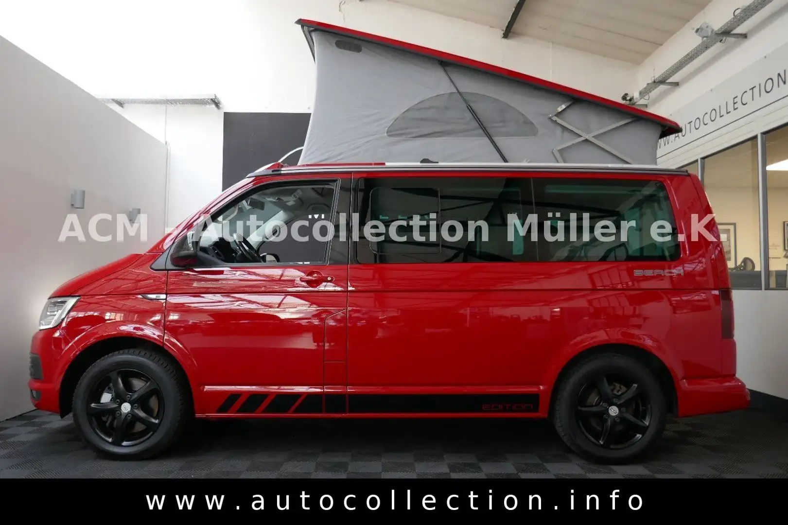 Volkswagen T6 California Beach Edition 4Motion*LED*AHK*Navi Rouge - 2