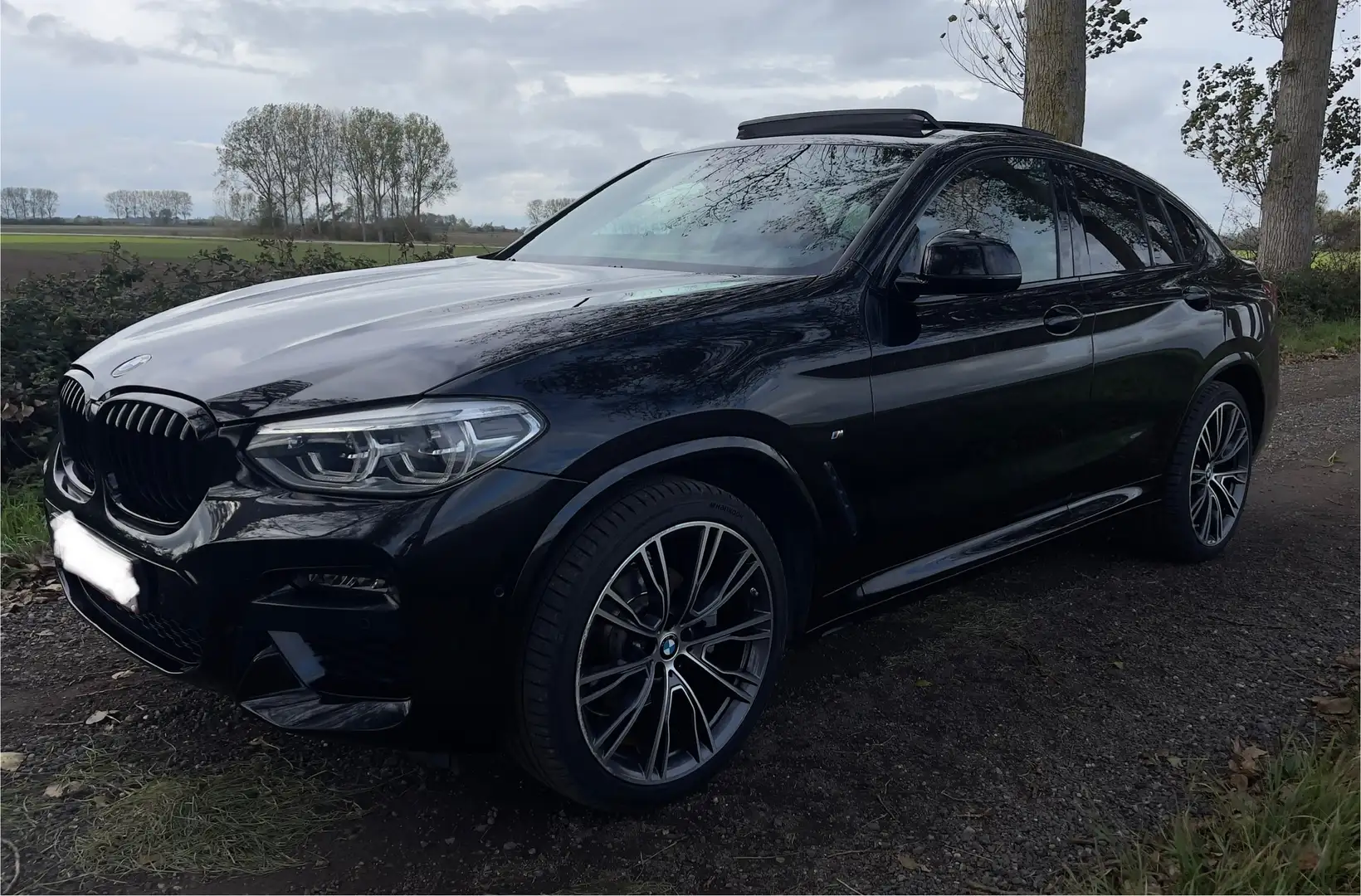 BMW X4 X4 xDrive M pakket Zwart - 2