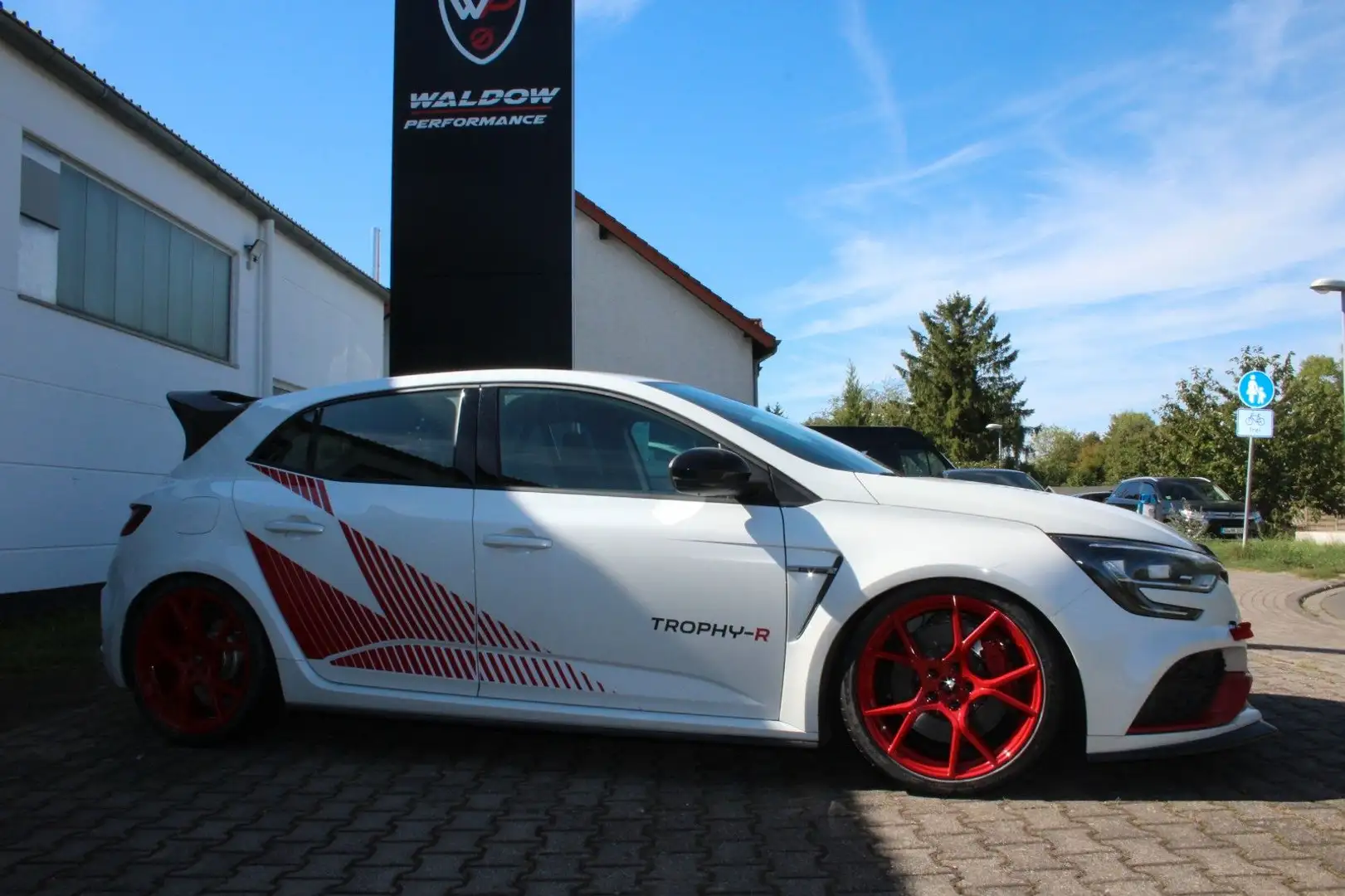 Renault Megane IV R.S. Trophy-R Track Tool Weiß - 1