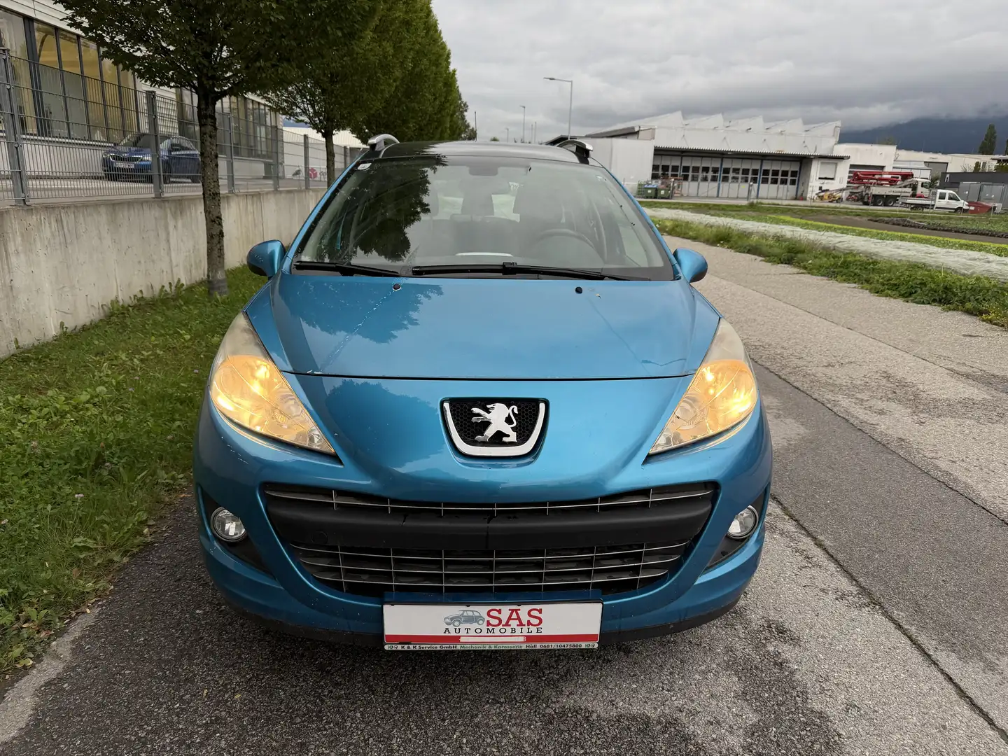 Peugeot 207 SW 1,4 VTi 100 Professional Line Blau - 2