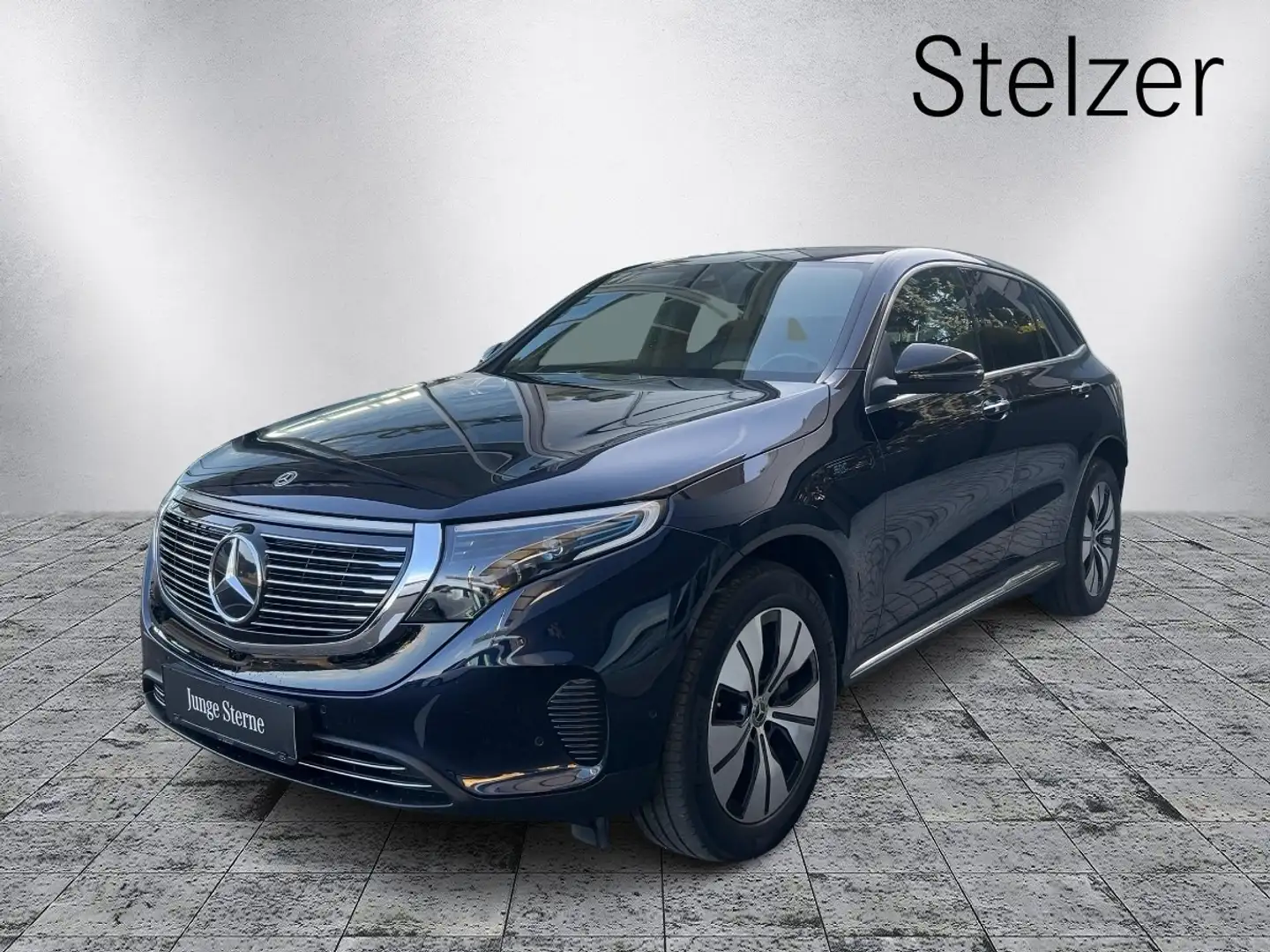 Mercedes-Benz EQC 400 KeyGo PTS Shz Ambi Mbeam AHV Blau - 2