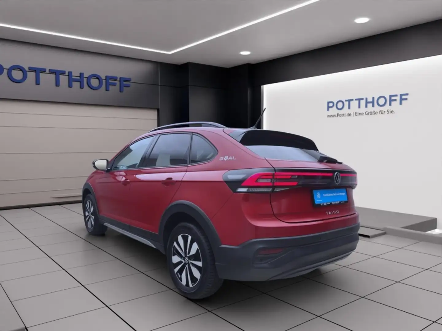 Volkswagen Taigo 1.0 TSI GOAL NAVI KLIMA SHZG LED LM16 Rot - 2