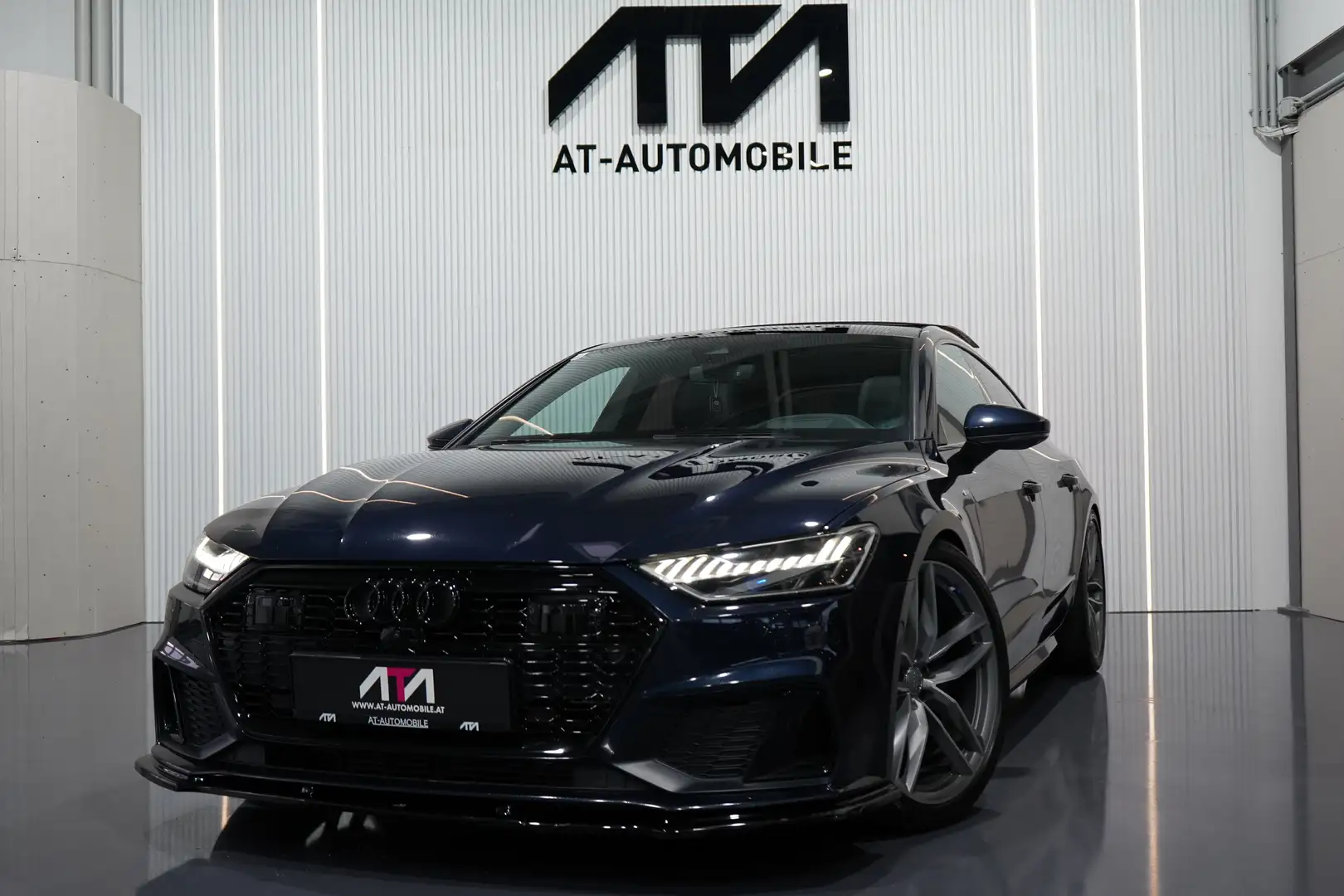 Audi A7 50TDI quattro 3xS-Line HUD/SOFT/ACC Uvm.. Blau - 1