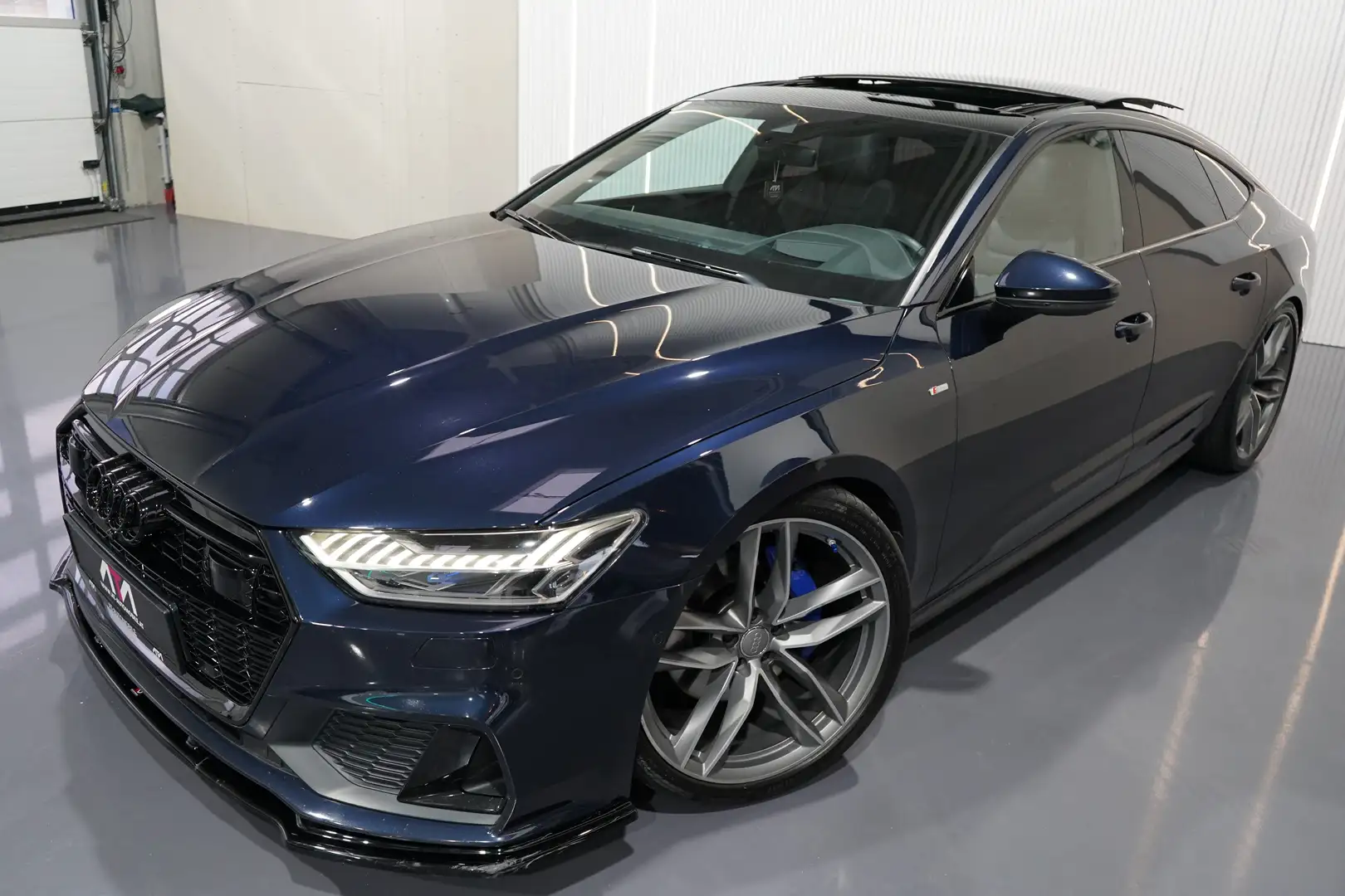 Audi A7 50TDI quattro 3xS-Line HUD/SOFT/ACC Uvm.. Blau - 2