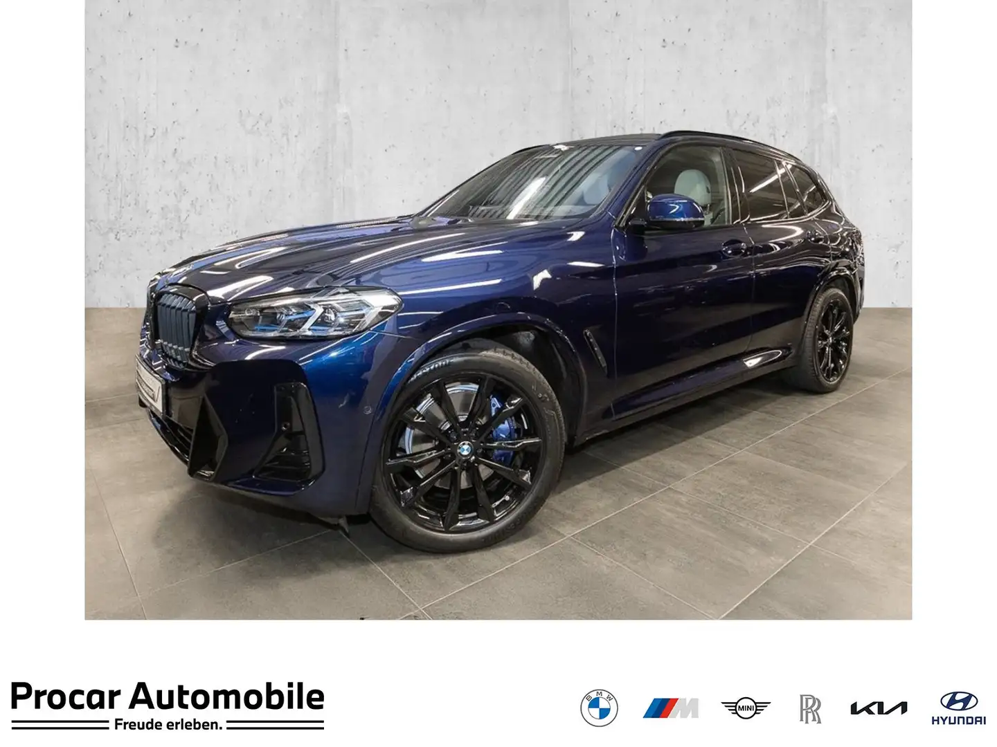 BMW X3 xDrive30d M Sportpaket Head-Up HK HiFi DAB Blau - 1