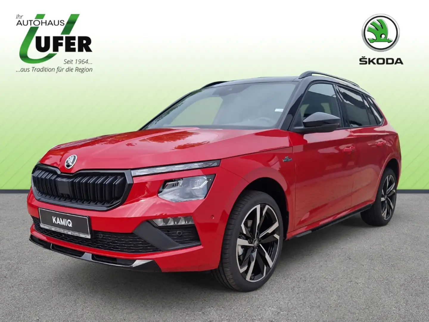 Skoda Kamiq Monte Carlo 110 KW 7-Gang-DSG Rouge - 1