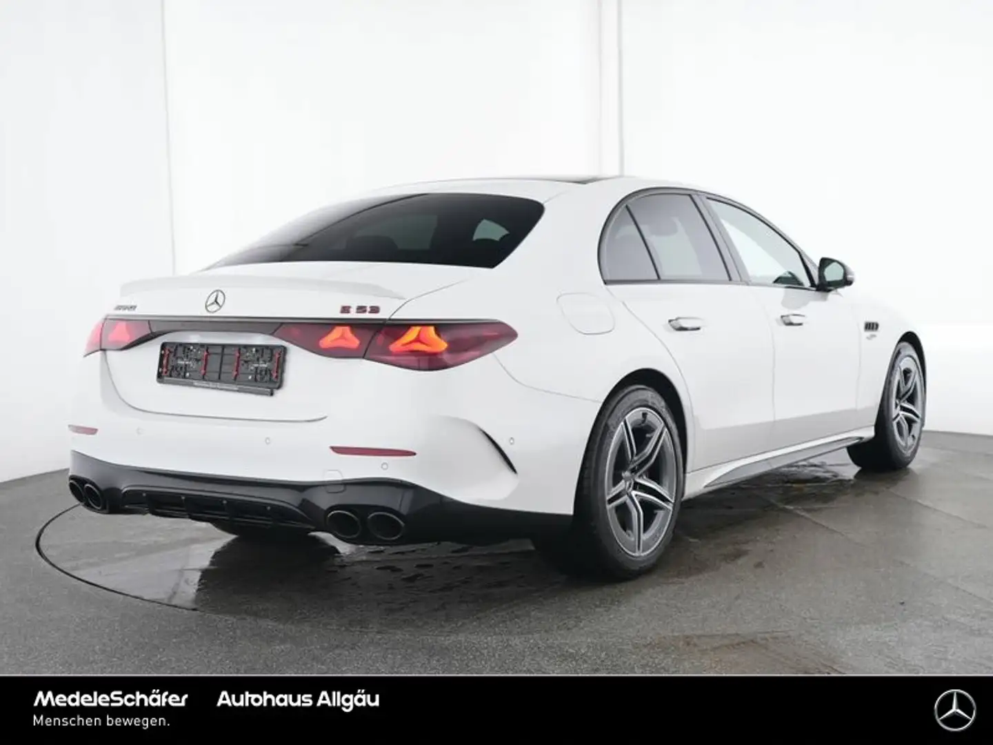 Mercedes-Benz E 53 AMG E 53 AMG Hybrid 4M+ Night Pano AHK Fahr-Assi 360° Weiß - 2