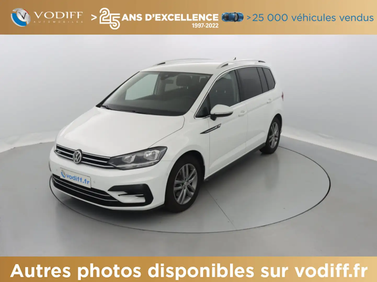 Volkswagen Touran 1.4 TSI 150 CV HIGHLINE DSG Blanc - 1