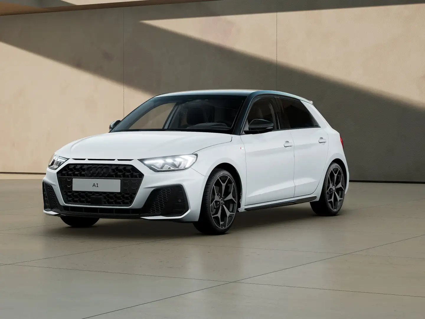 Audi A1 sportback 30 1.0 tfsi identity black 116cv s-troni Bianco - 1