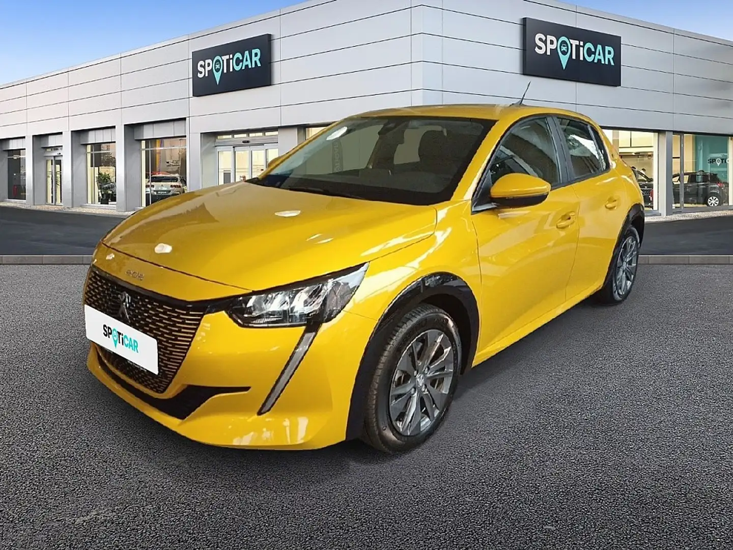 Peugeot e-208 50kWh Active Pack Gelb - 1