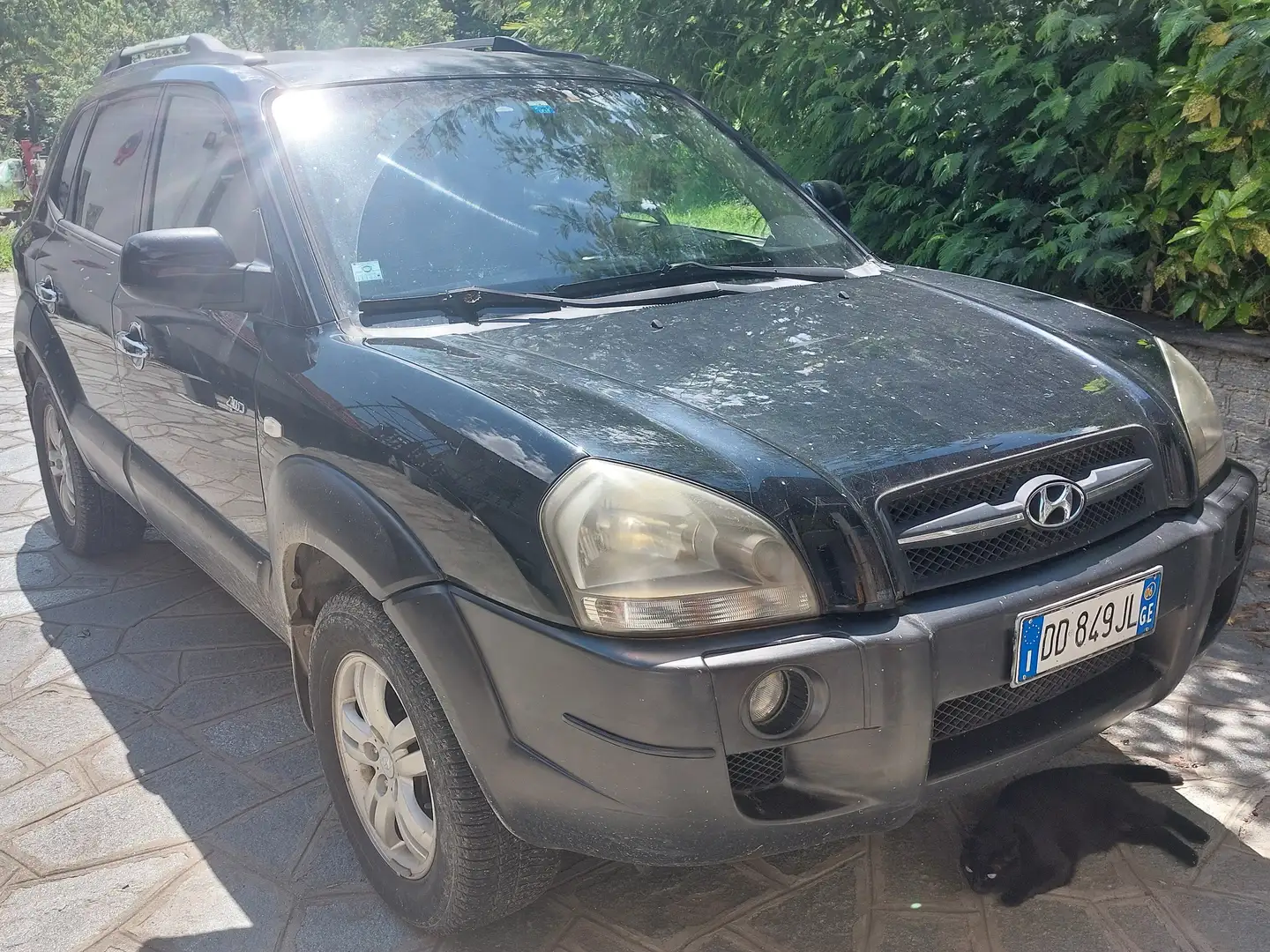 Hyundai TUCSON Tucson I 2004 2.0 cvvt Dynamic 4wd GPL Negro - 1