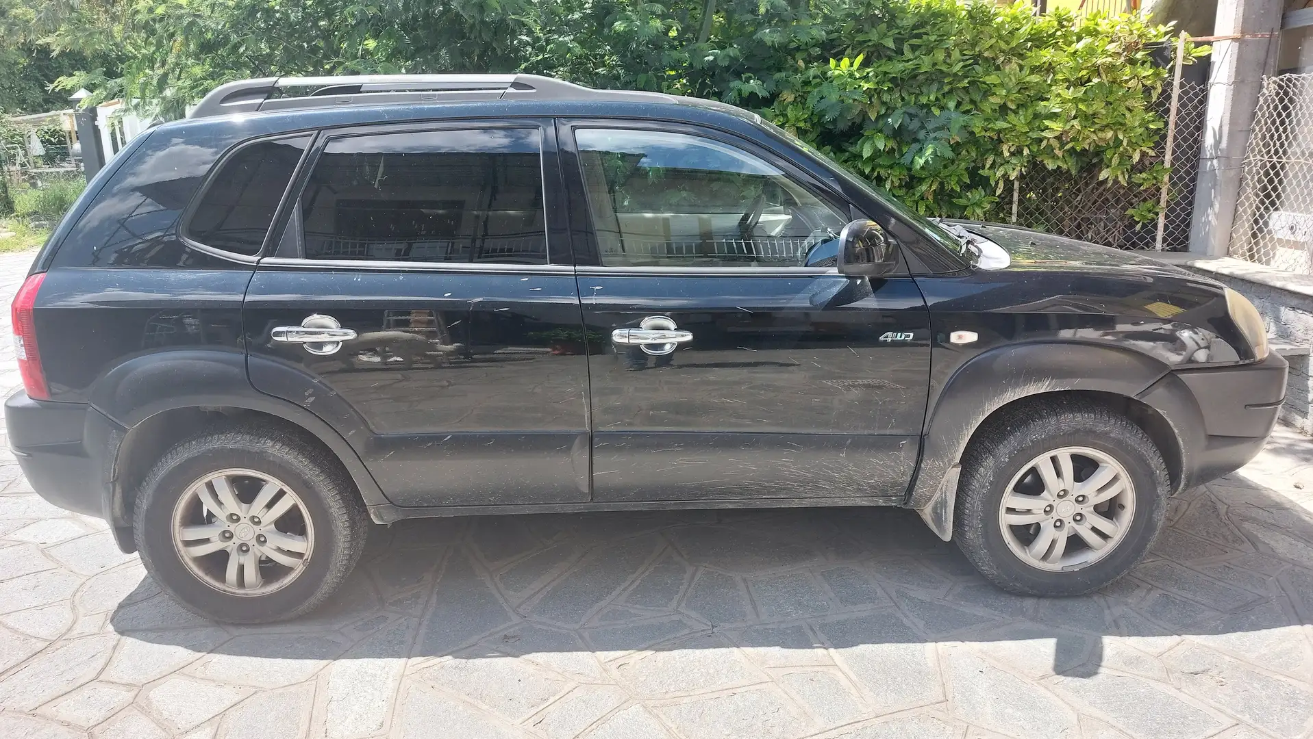 Hyundai TUCSON Tucson I 2004 2.0 cvvt Dynamic 4wd GPL Negro - 2