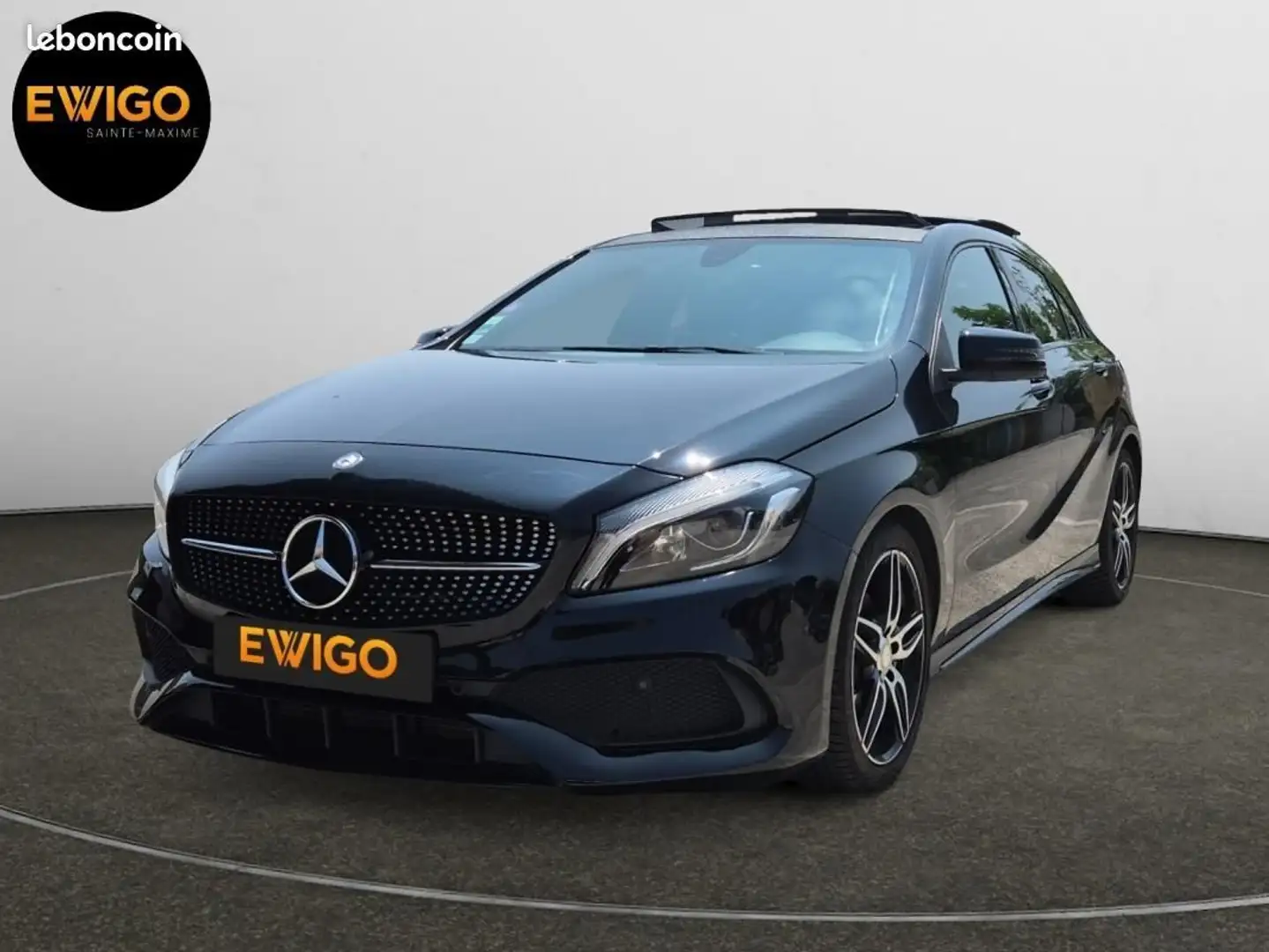 Mercedes-Benz A 180 Mercedes III (W176) 180 Fascination AMG Toit ouvra Noir - 1