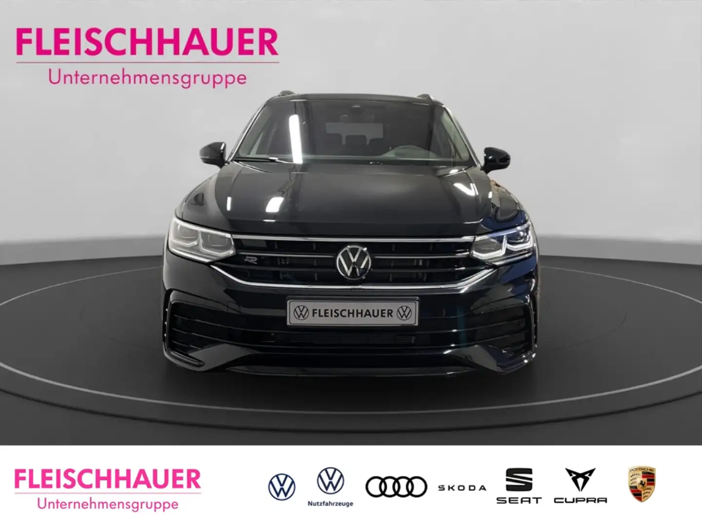 Volkswagen Tiguan Allspace R-Line BlackStyle AHK HarmanKardon Pano Zwart - 2