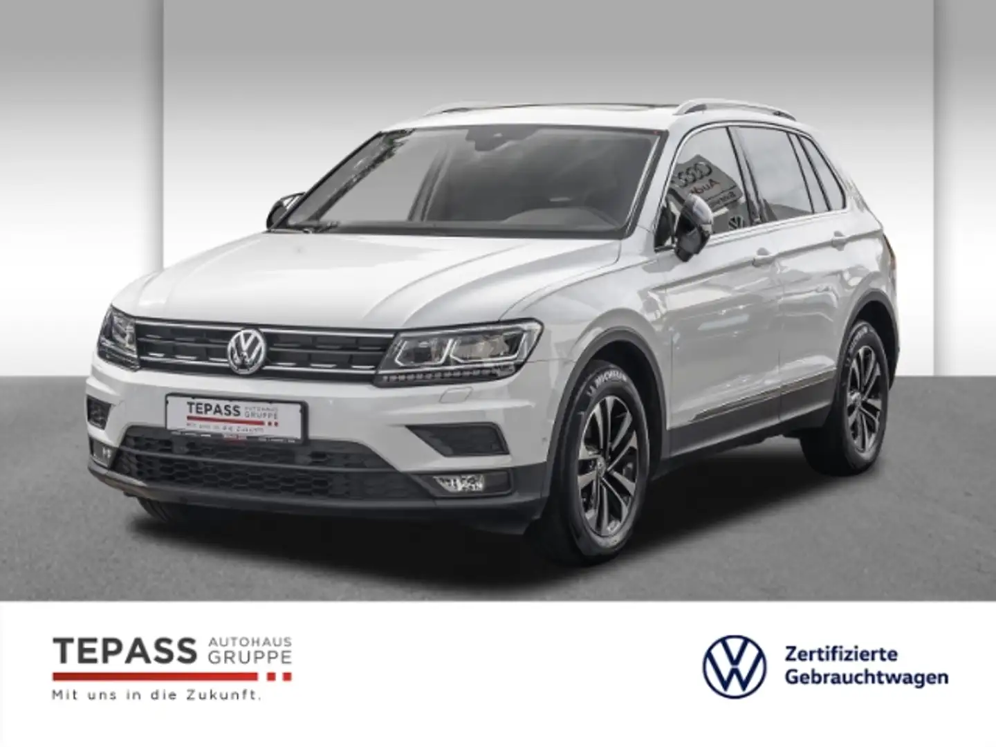 Volkswagen Tiguan 1.5 TSI IQ.DRIVE KAM PANO NAV Weiß - 1