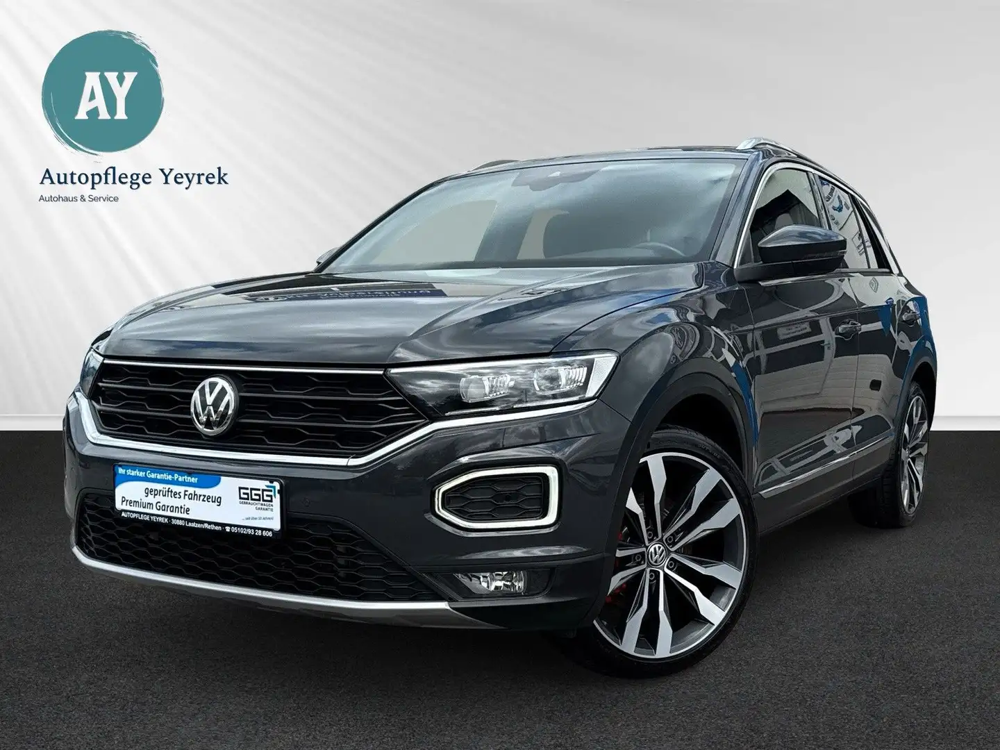 Volkswagen T-Roc Sport 4Motion|Virtual Cockpit|Led|Navi|ACC Gris - 2