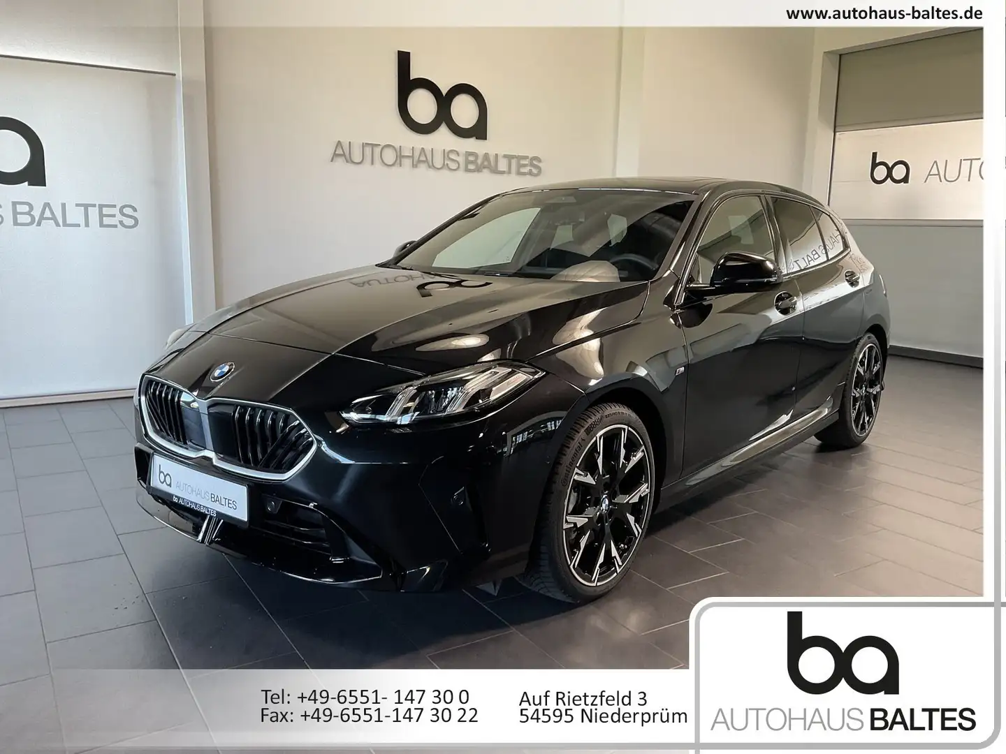 BMW 120 120d M Sport 19"/Pano/Park/DrivPlus/AAC Noir - 1