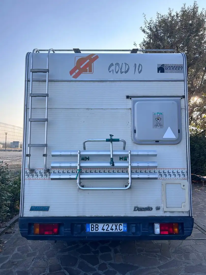 Fiat Ducato 230 Camper C.I Gold 10 Mansardato Білий - 1