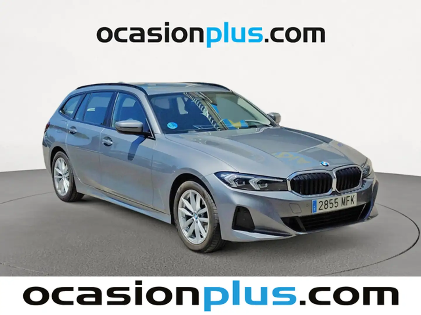 BMW 318 318dA Touring Gris - 2