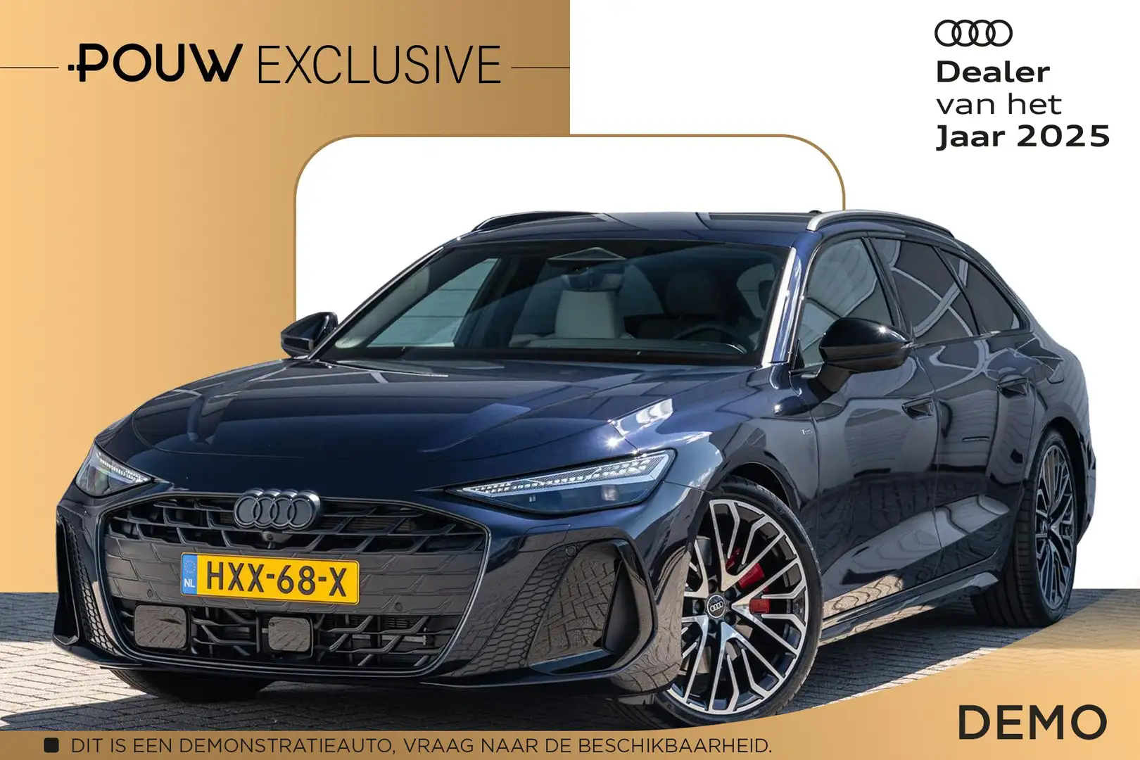 Audi A6 Avant 2.0 e-hybrid 367pk Quattro S-Line Competitio Blauw - 1