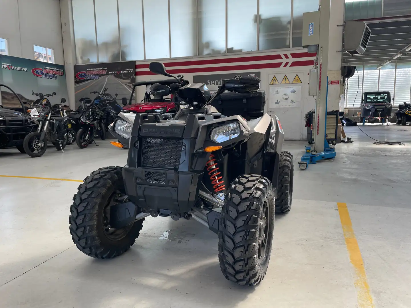Polaris Scrambler 1000 E XP EPS Titanium Matte EPS - EBS - ADC Argento - 2