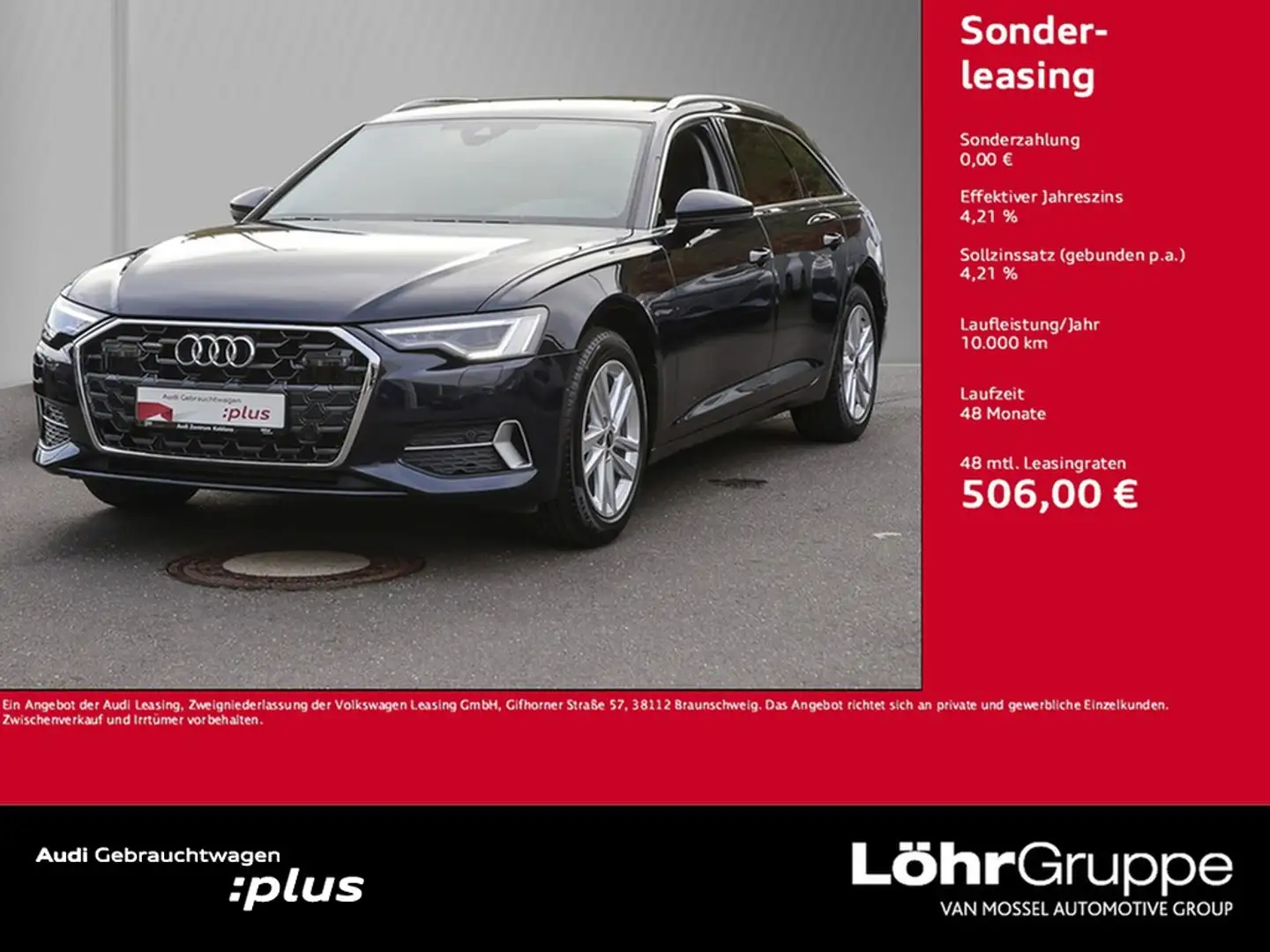 Audi A6 Avant 45 TDI quattro advanced AHK Matrix B&O Blau - 1