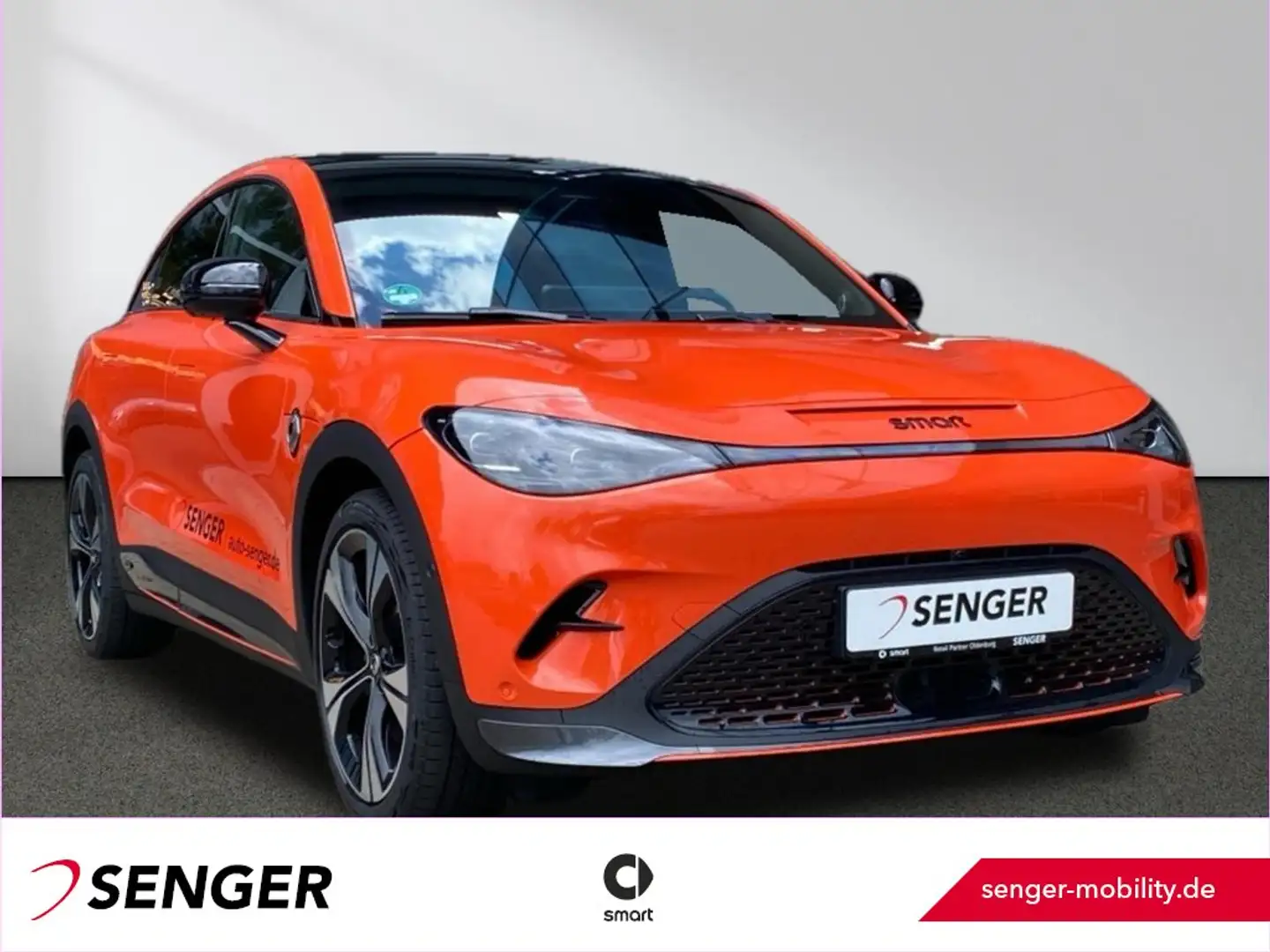 smart #3 BRABUS Panorama Head-Up LED Carplay 360°K. Orange - 1