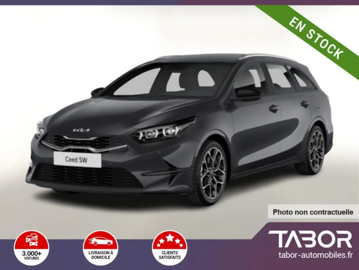 Kia Sportswagon Ceed SW 1.0 T-GDI 100 GPS ComfortP cam Siyah - 1