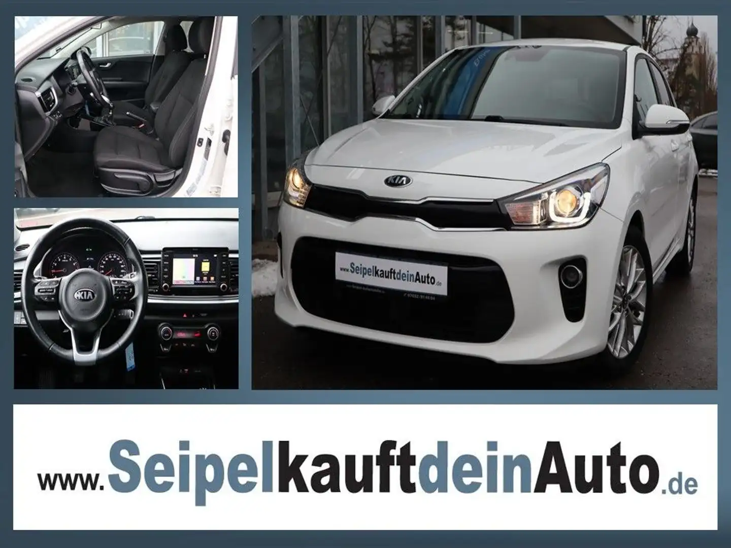 Kia Rio Spirit 1.2*KAMERA*NAVI*SHZ*TEMP*DAB* Weiß - 1