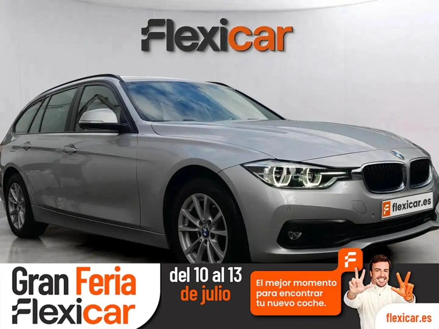 BMW 320 320d Touring Gris - 1