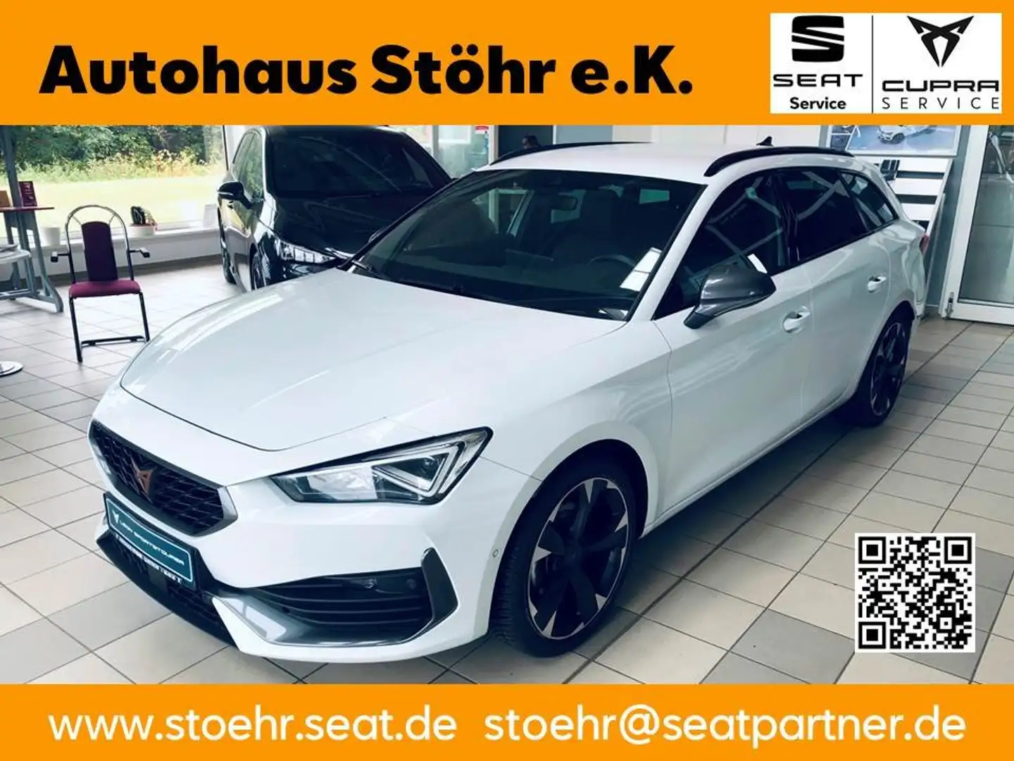 CUPRA Leon Kombi 1.5eTSI 7-Gang Automatik DSG White - 1