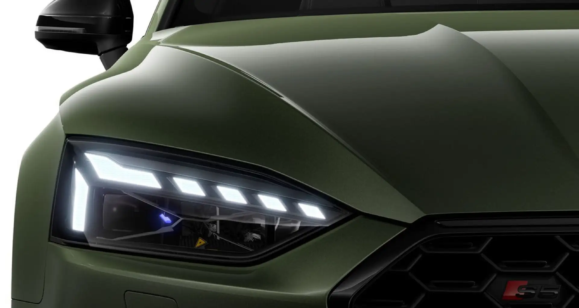 Audi S5 55 TDI q. Tiptr., Matrix Laser, Pan Verde - 2