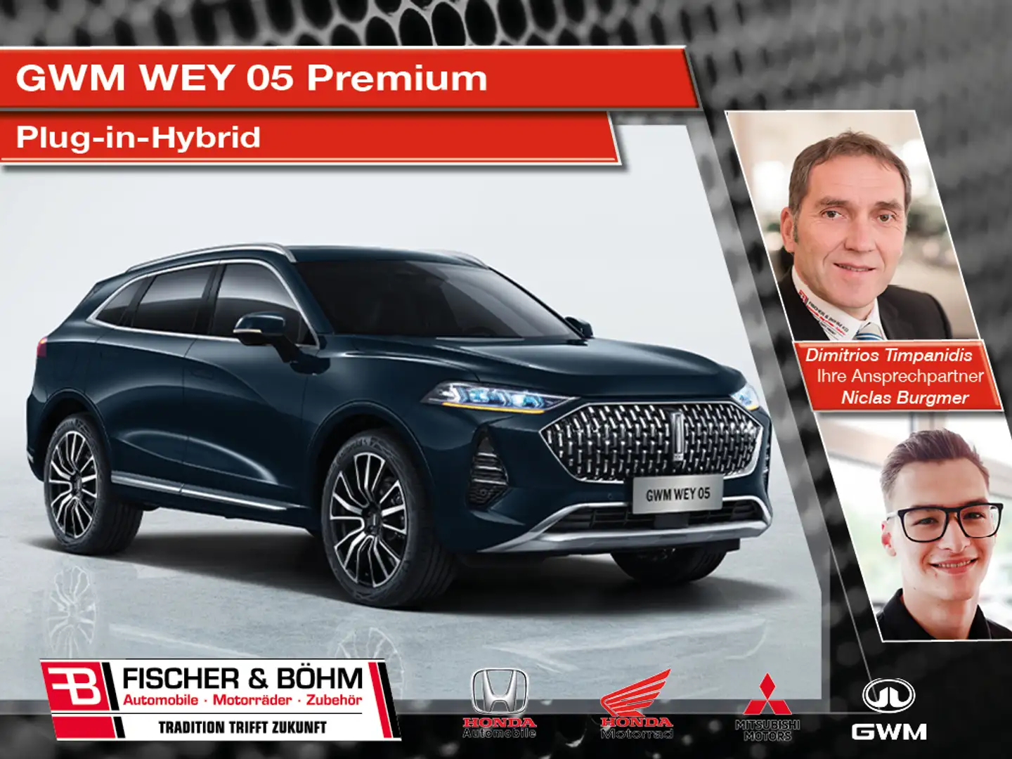 GWM WEY 05 Premium AWD Blau - 1