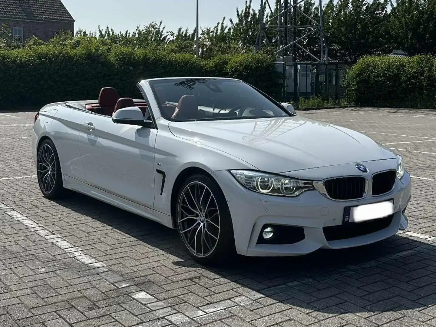 BMW 430 430d Cabrio Aut. M Sport Blanc - 2