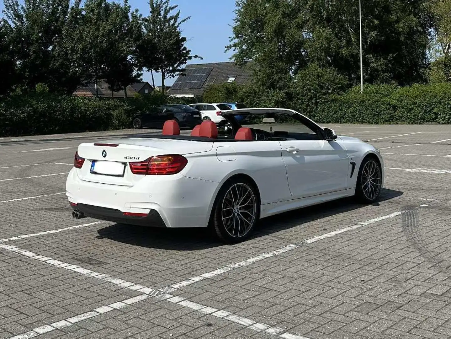BMW 430 430d Cabrio Aut. M Sport Blanc - 1