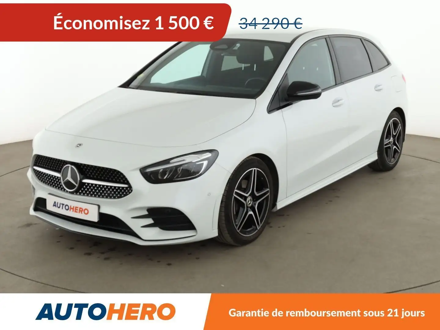 Mercedes-Benz B 220 200 d AMG Line 8G-DCT Blanc - 1