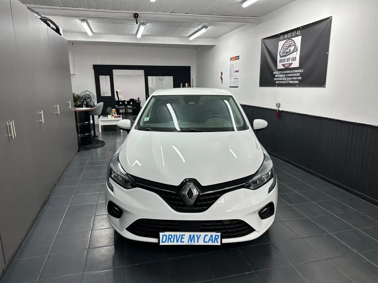 Renault Clio V (Clio 5) dCi 85Ch Business - 52 000 Kms Blanc - 2
