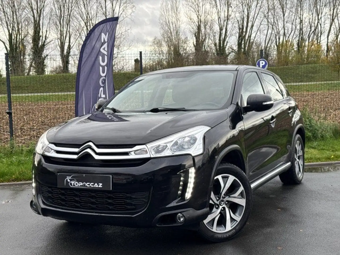 Citroen C4 Aircross 1.6 HDI 115CH * 4X4 EXCLUSIVE * 142.000KM * GARANTIE Black - 1