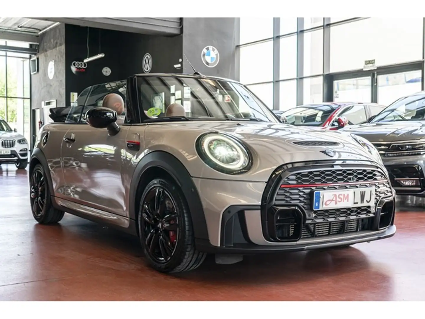 MINI John Cooper Works Cabrio Aut. Gris - 2