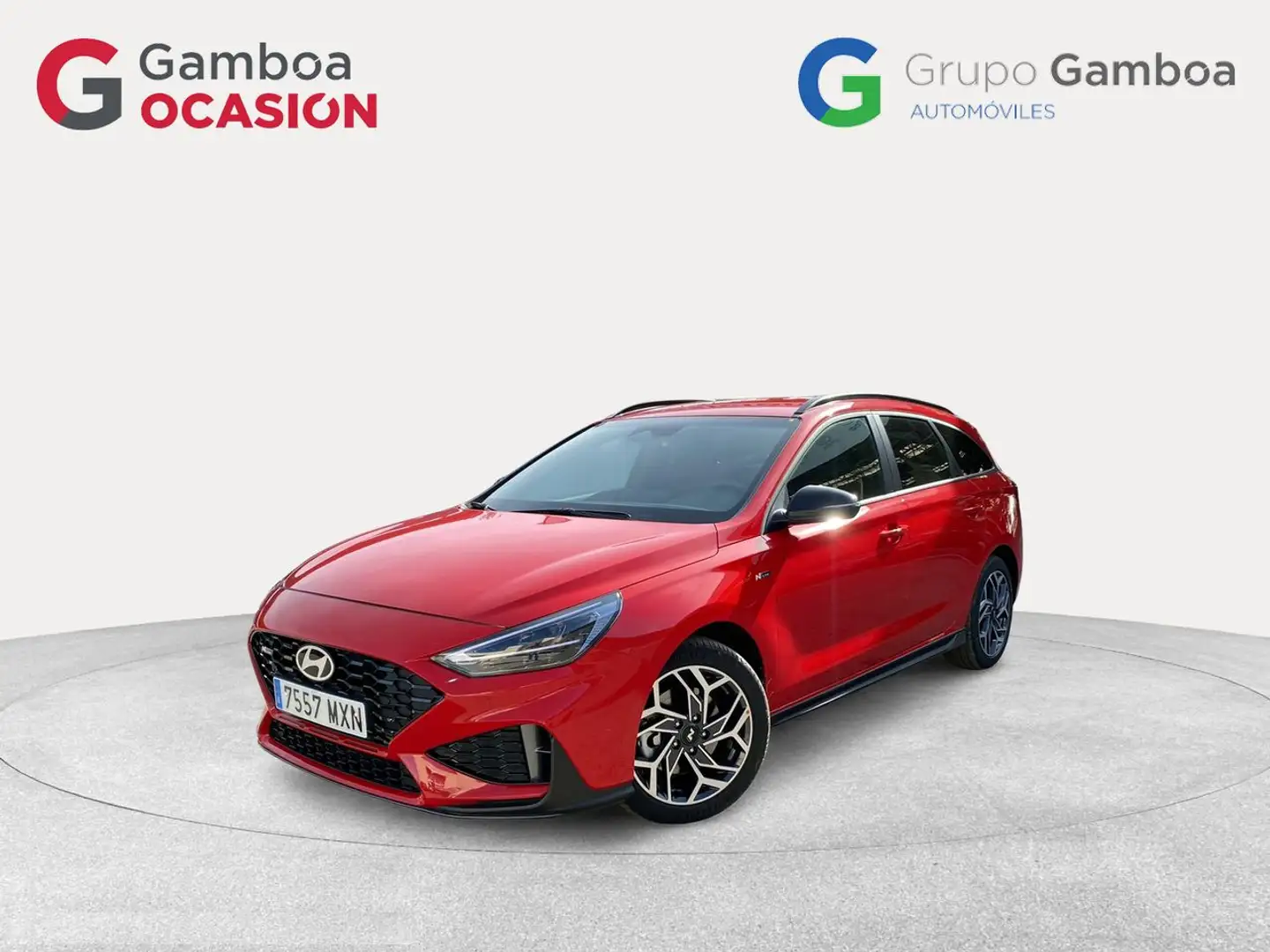Hyundai i30 1.0 TGDI N Line 100 Rojo - 1