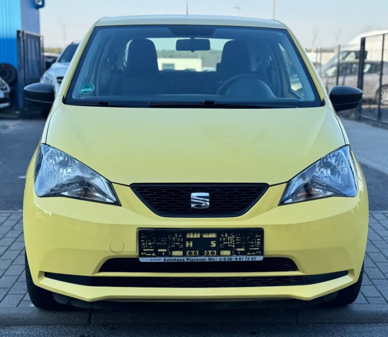 SEAT Mii Reference Klima 1.Hand Scheckheft Tüv Gelb - 2