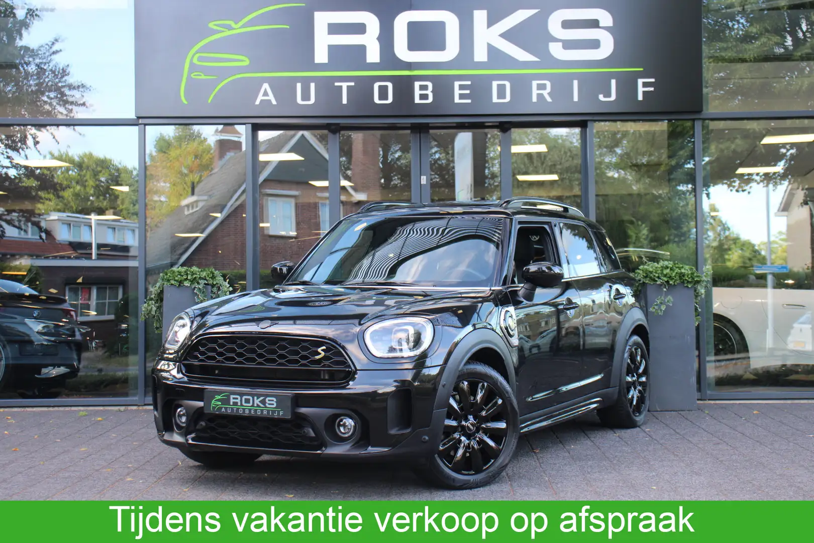 MINI Cooper SE Countryman Mini 2.0 ALL4 Black-Optic Camera/Keyless/Memory/Le Negro - 1